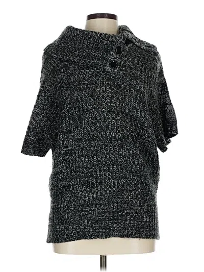 Pre-owned New Directions Turtleneck Sweater In Black