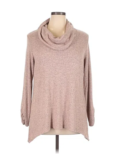 Pre-owned New Directions Turtleneck Sweater In Brown