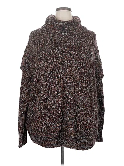 Pre-owned New Directions Turtleneck Sweater In Brown