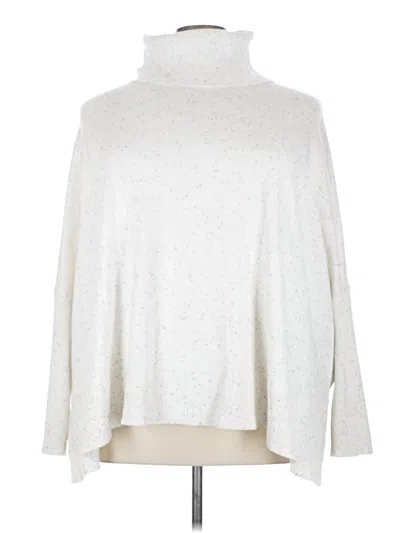 Pre-owned New Directions Turtleneck Sweater In Silver