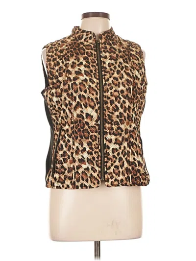 Pre-owned New Directions Vest In Gold