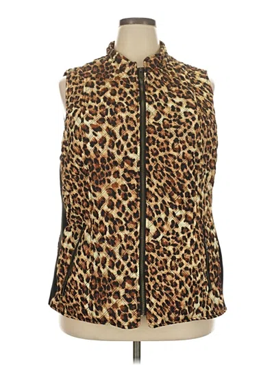 Pre-owned New Directions Vest In Gold