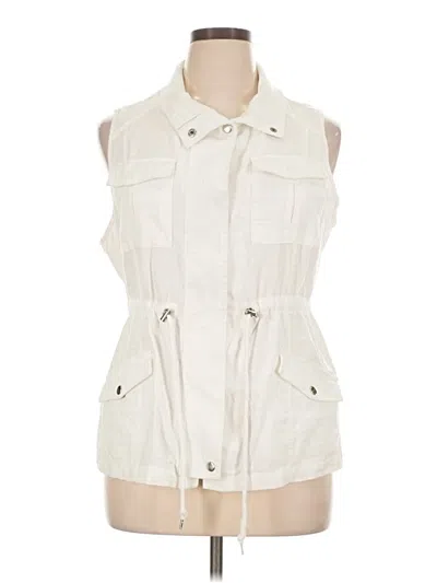 Pre-owned New Directions Vest In Ivory