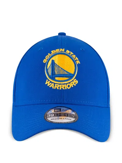 New Era 39thirty Golden State Warriors Stretch Fit Cap In Blue