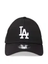 New Era 39thirty League Essential Los Angeles Dodgers Cap In Black