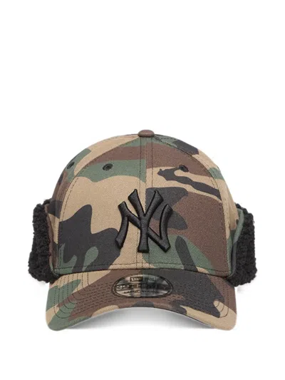 New Era 39thirty Mlb Camo-print Baseball Cap In Neutrals