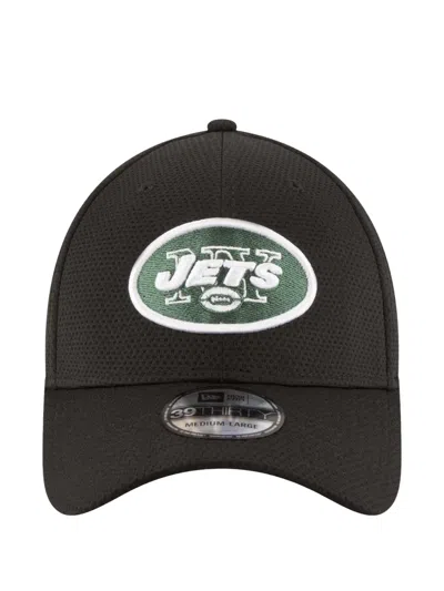 New Era 39thirty New York Jets Cap In Black