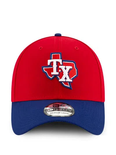 New Era 39thirty Texas Rangers Cap In Red