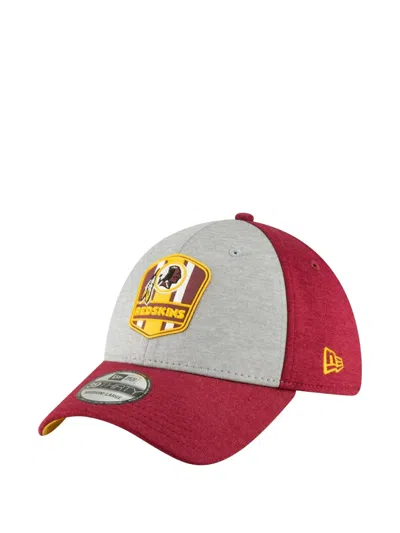 New Era 39thirty Washington Redskins Authentic On-field Flex Fit Cap In Gray