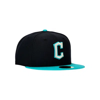Pre-owned New Era 5950 Cleveland Guardians 'navy/teal' | Blue | Men's Size 7.625