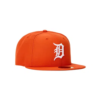 Pre-owned New Era 5950 Detroit Tigers 'orange' | Men's Size 7.375