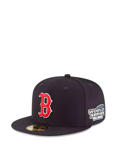 New Era 59fifty Boston Red Sox Cap In Black