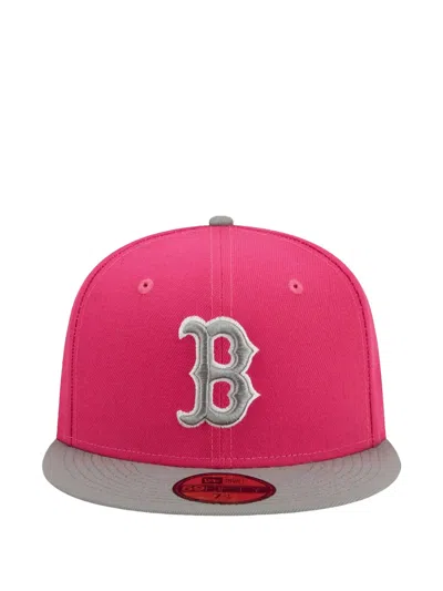 New Era 59fifty Boston Red Sox Fitted Cap In Burgundy