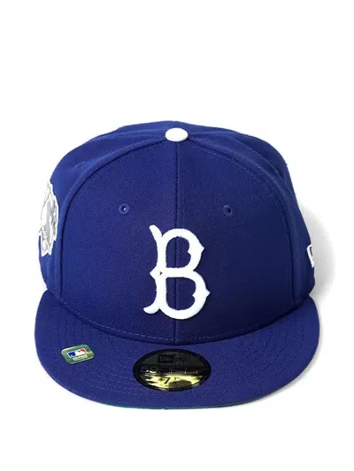 New Era 59fifty Brooklyn Dodgers Jackie Robinson Day Baseball Cap In Blue