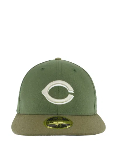 New Era 59fifty Cincinnati Reds Baseball Cap In Green