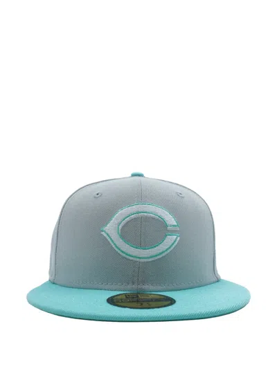 New Era 59fifty Cincinnati Reds Spring Bp Fitted Cap In Gold