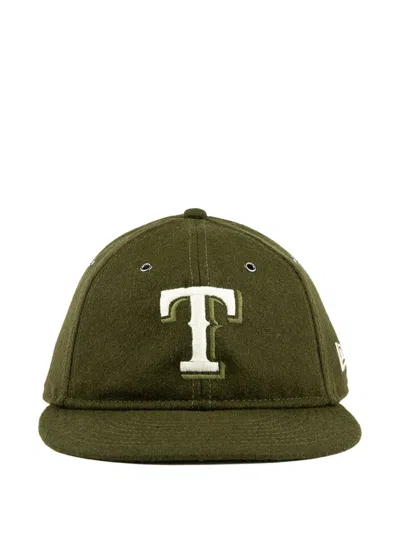 New Era 59fifty Cooperstown Wool Cap In Green