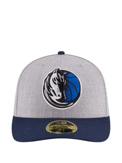 New Era 59fifty Dallas Mavericks Fitted Cap In Gray