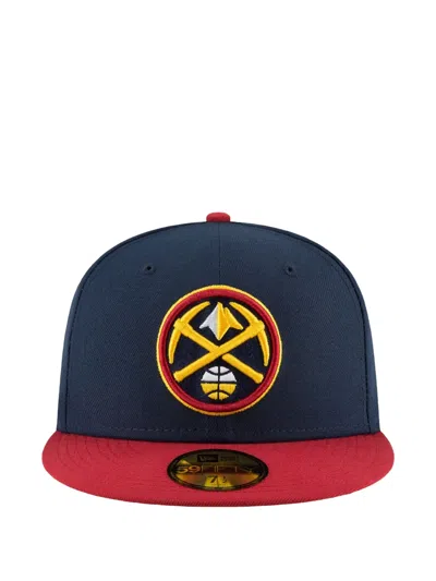 New Era 59fifty Denver Nuggets Finals Champ Fitted Cap In Blue
