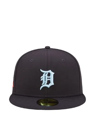 New Era 59fifty Detroit Tigers-patch Cap In Black