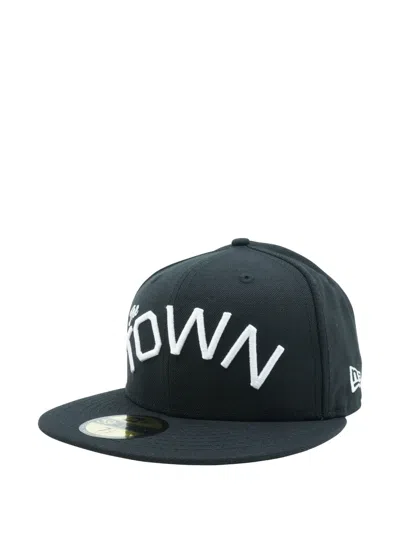 New Era 59fifty Embroidered Cap In Black