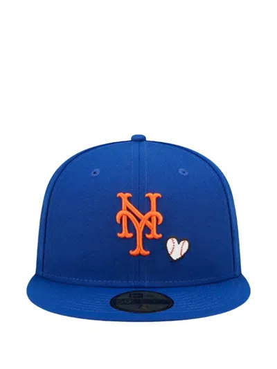 New Era 59fifty Fitted Hat In Blue