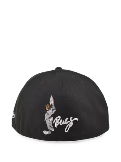 New Era 59fifty Fitted White Sox Mlb X Looney Tunes Bugs Bunny In Black