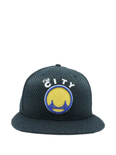 New Era 59fifty Golden State Warriors 2016 'the City' Street Flow Fitted Cap In Blue