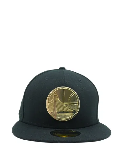 New Era 59fifty Golden State Warriors Cap In Black