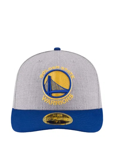 New Era 59fifty Golden State Warriors Cap In Gray