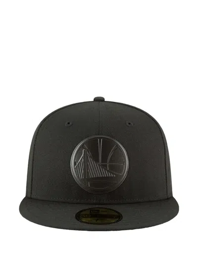 New Era 59fifty Golden State Warriors Fitted Cap In Black