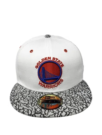New Era 59fifty Golden State Warriors Kicks Hook Fitted Cap In White