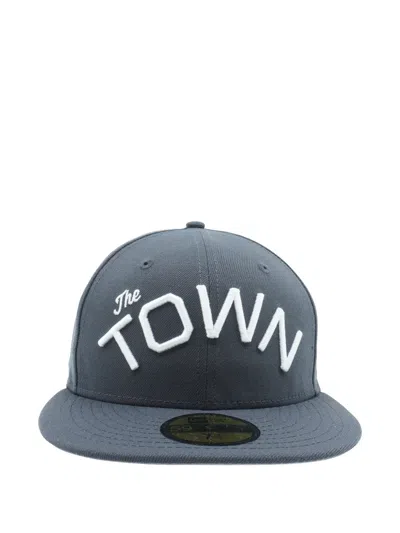 New Era 59fifty Golden State Warriors The Town Embroidered Baseball Cap In Blue