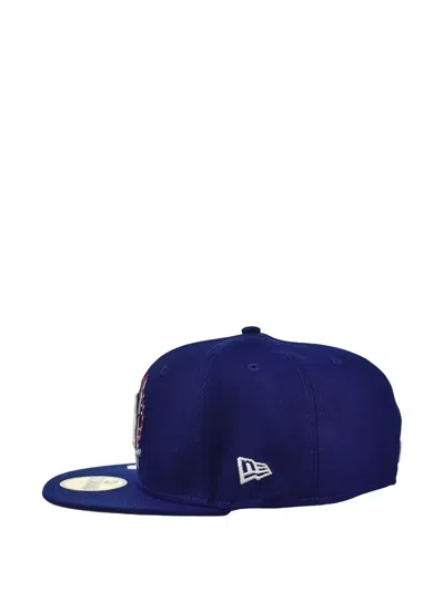 New Era 59fifty Los Angeles Dodgers "glow In The Dark" Cap In Blue