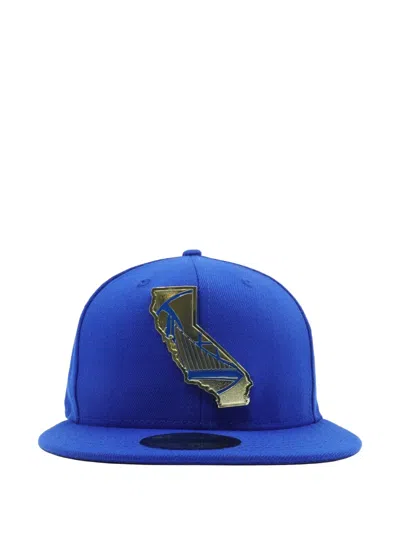 New Era 59fifty Metal-badge Cap In Blue