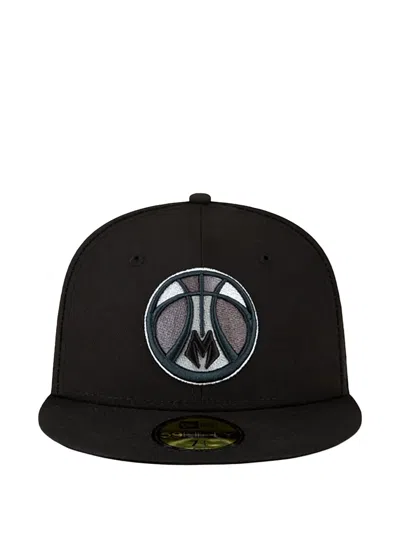 New Era 59fifty Milwaukee Bucks Cap In Black