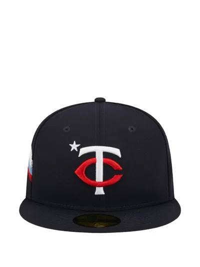 New Era 59fifty Minnesota Twins Cap In Black