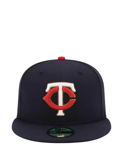 New Era 59fifty Minnesota Twins Fitted Cap In Blue
