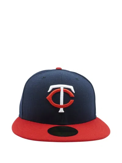 New Era 59fifty Minnesota Twins Fitted Cap In Blue