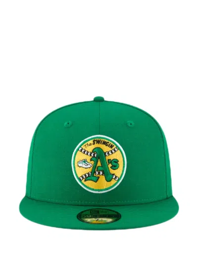 New Era 59fifty Mlb Oakland Athletics 1971 Cooperstown Cap In Green
