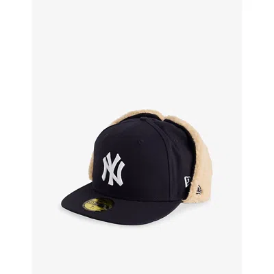 New Era 59fifty Mlb World Series Dogear New York Yankees Cotton Cap In Navy