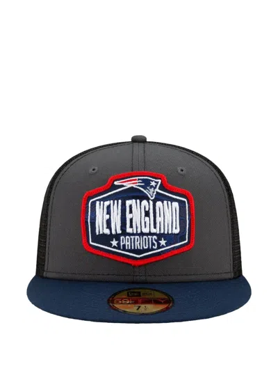 New Era 59fifty New England Patriots 2021 Draft Fitted Cap In Black