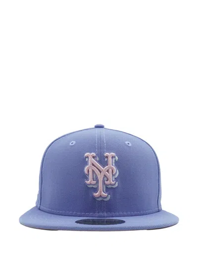 New Era 59fifty New York Mets 2015 World Series Fitted Cap Hat In Purple