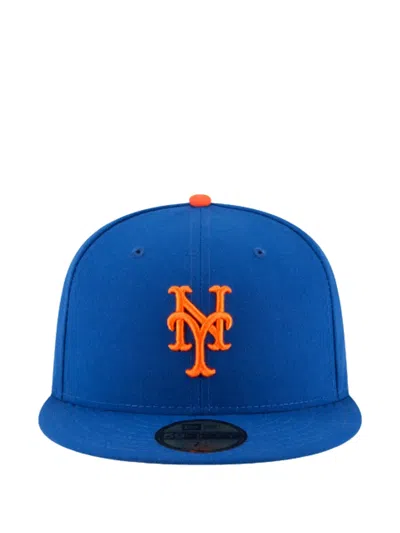 New Era 59fifty New York Mets 60th Anniversary Fitted Cap In Blue