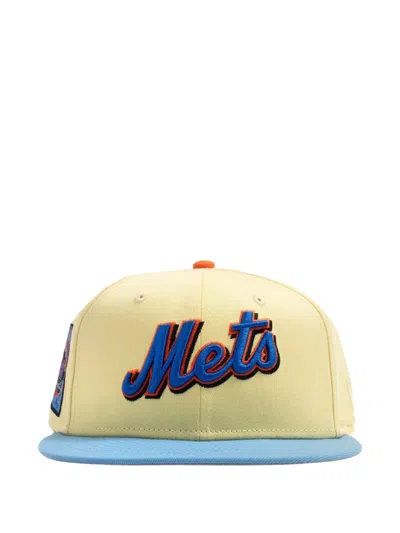 New Era 59fifty New York Mets Baseball Hat In Yellow