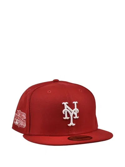 New Era 59fifty New York Mets World Series 1986 Fitted Cap In Red