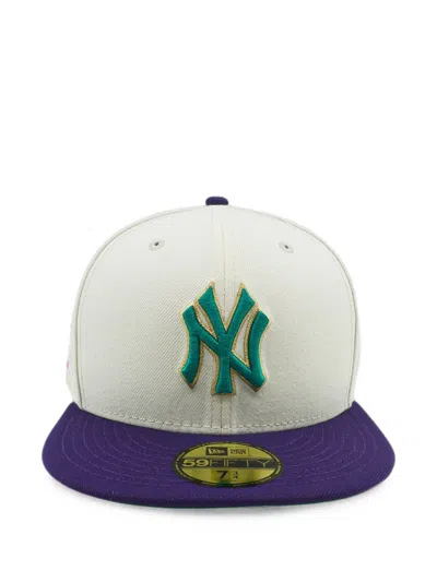 New Era 59fifty New York Yankees Cap In White