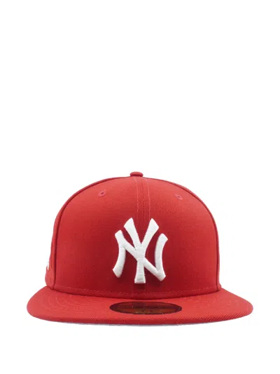 New Era 59fifty New York Yankees Cap In Red