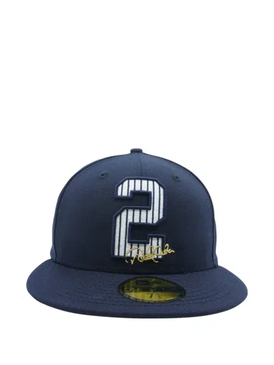 New Era 59fifty New York Yankees Derek Jeter Baseball Cap In Blue
