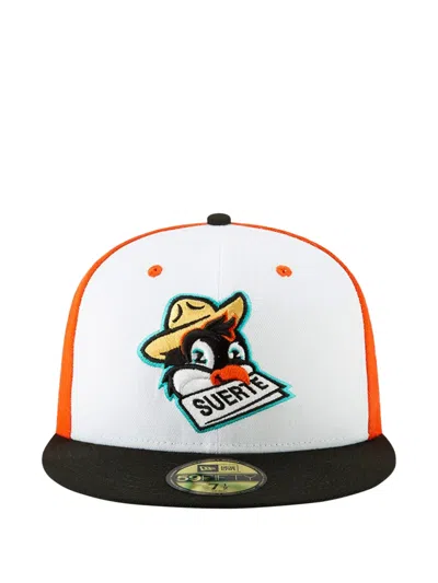 New Era 59fifty Norfolk Tides 'copa De La Diversion' Pajaritos De Norfolk Fitted Cap In Brown